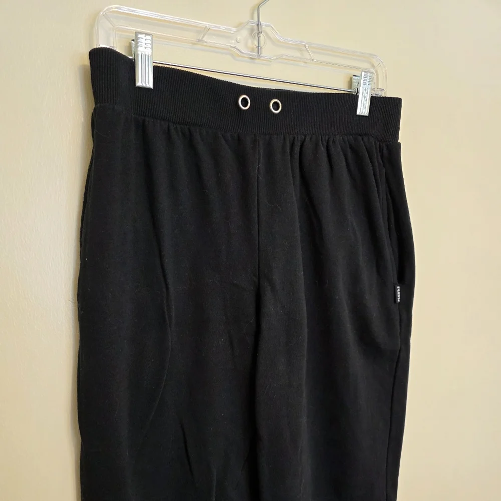 RBX Black Fleece Jogger Sweatpants, Size Large